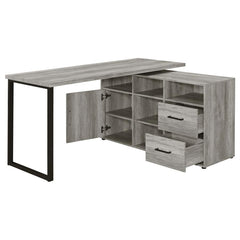 Hertford Grey L-shape Desk