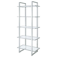 Hartford Silver Bookcase
