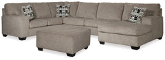 Ballinasloe 3-Piece Sectional with Ottoman - PKG001773