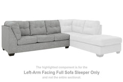 Falkirk Left-Arm Facing Full Sofa Sleeper