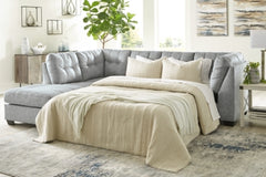 Falkirk 2-Piece Sectional with Chaise and Sleeper - 80804S3