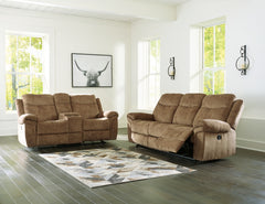 Huddle-Up Reclining Sofa and Loveseat