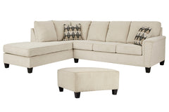 Abinger 2-Piece Sectional with Ottoman - PKG008216