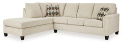 Abinger 2-Piece Sectional with Ottoman - PKG008216