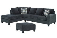 Abinger 2-Piece Sectional with Ottoman - PKG008223