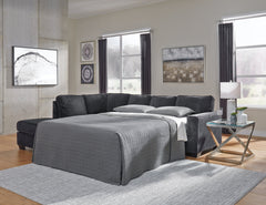 Altari 2-Piece Sleeper Sectional with Ottoman - PKG001807