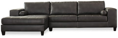 Nokomis 2-Piece Sectional with Ottoman - PKG011026