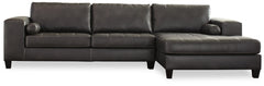 Nokomis 2-Piece Sectional with Ottoman - PKG011027