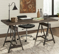 Delmar Brown Adjustable Desk
