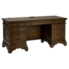 Hartshill Brown Credenza Desk
