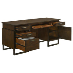 Marshall Brown Credenza Desk