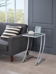 Cayden Silver Side Table
