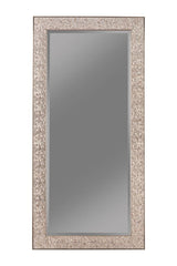 Rollins Silver Floor Mirror