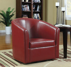Turner Red Swivel Chair