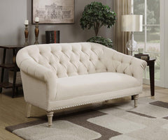 Billie Beige Loveseat