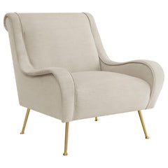 Ricci Beige Accent Chair