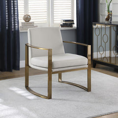 Cory Beige Accent Chair