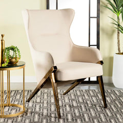 Walker Beige Accent Chair
