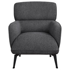 Andrea Grey Accent Chair