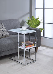 Daisy White Side Table