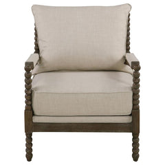 Blanchett Beige Accent Chair