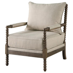 Blanchett Beige Accent Chair