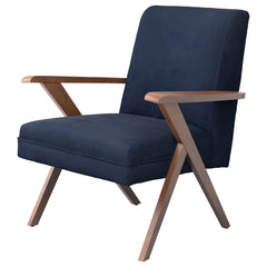 Cheryl Blue Accent Chair
