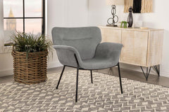 Davina Grey Accent Chair