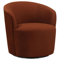 Joyce Orange Swivel Chair
