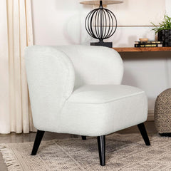 Alonzo Ivory Accent Chair