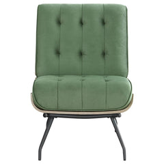 Aloma Green Accent Chair