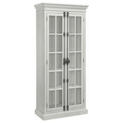 Toni White Curio Cabinet