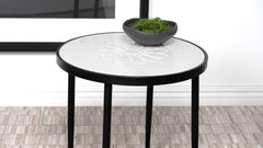 Kofi White Side Table
