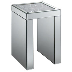 Audrey Silver Side Table