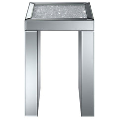 Audrey Silver Side Table