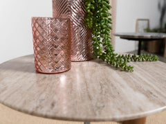 Alicia Ivory Side Table