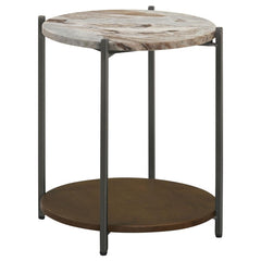 Noemie Brown Side Table