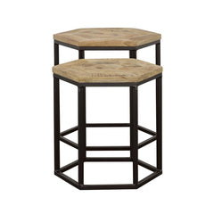 Adger Brown 2 Pc Nesting Table