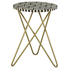 Xenia Gold Side Table