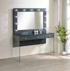 Afshan Grey Vanity Table & Mirror