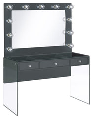 Afshan Grey Vanity Table & Mirror