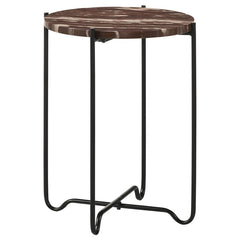 Latifa Red Side Table
