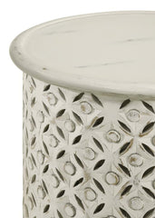 Krish Ivory Side Table