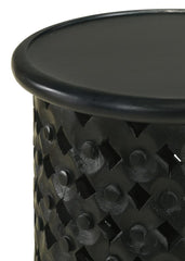 Krish Black Side Table