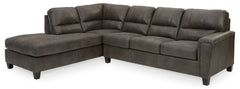 Navi 2-Piece Sectional with Ottoman - PKG007394