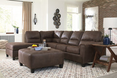 Navi 2-Piece Sectional with Ottoman - PKG007400