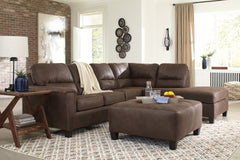 Navi 2-Piece Sectional with Ottoman - PKG007399