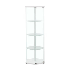 Zahavah White Curio Cabinet