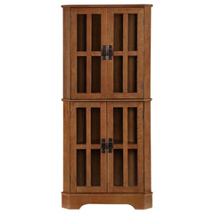 Coreosis Brown Curio Cabinet