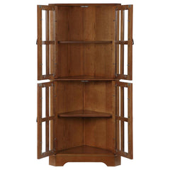 Coreosis Brown Curio Cabinet